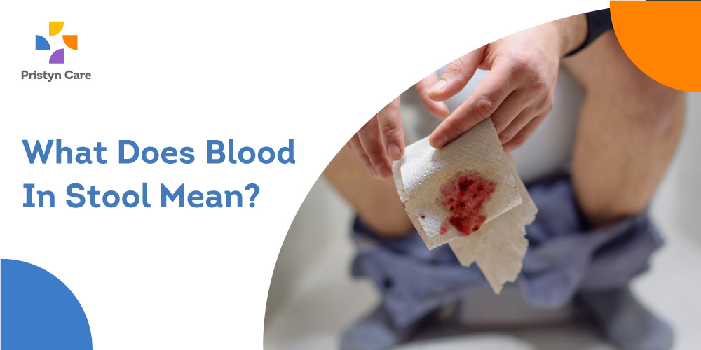 What causes blood in stool