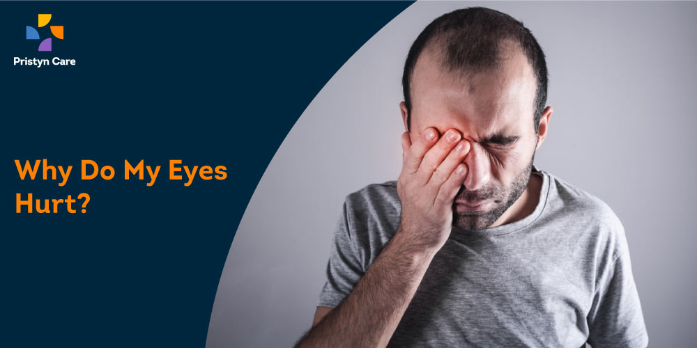 what causes eye pain