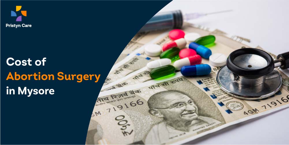 How much does abortion cost in Mysore? Pristyn Care
