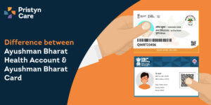 What are the Difference between Ayushman Bharat Health Account and Ayushman Bharat Card