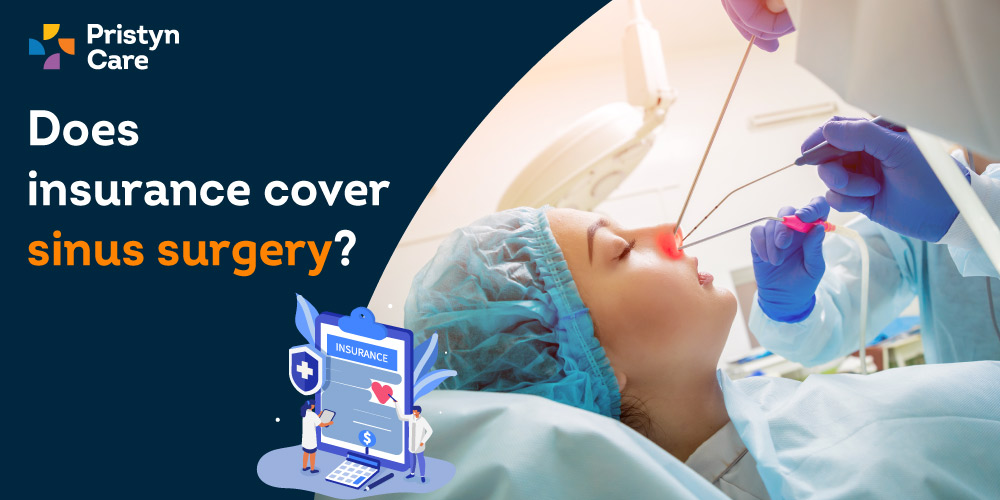 ENT doctor performing FESS sinus surgery