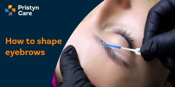 How to shape eyebrows