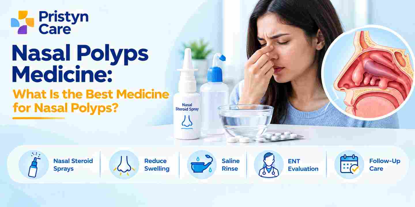 Nasal Polyps Medicine: What Is the Best Medicine for Nasal Polyps?