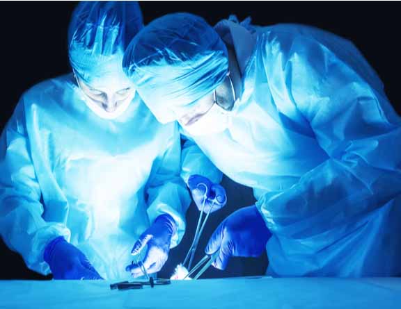 Surgically treating the penis for Hydrocele
