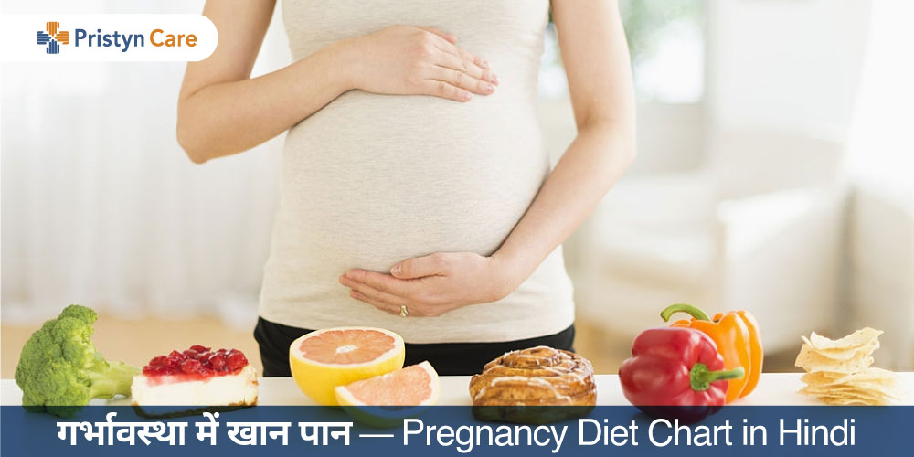 गर्भावस्था में खान पान — Pregnancy Diet Chart in Hindi - Pristyn Care