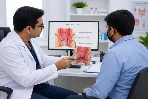 Fistula Diagnosis by Doctor