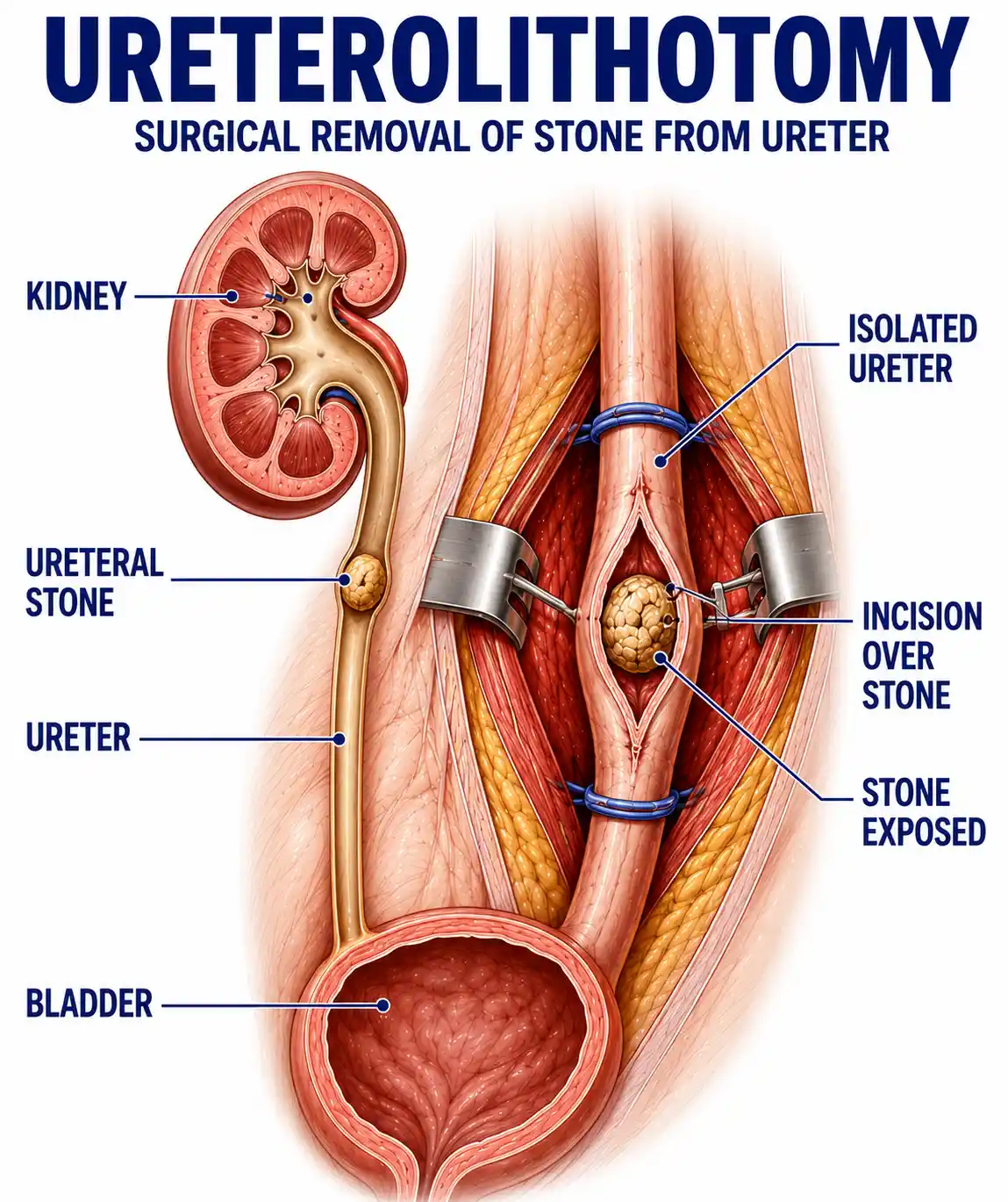 Ureterolithotomy