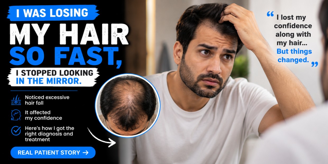 I Was Losing My Hair So Fast, I Stopped Looking in the Mirror