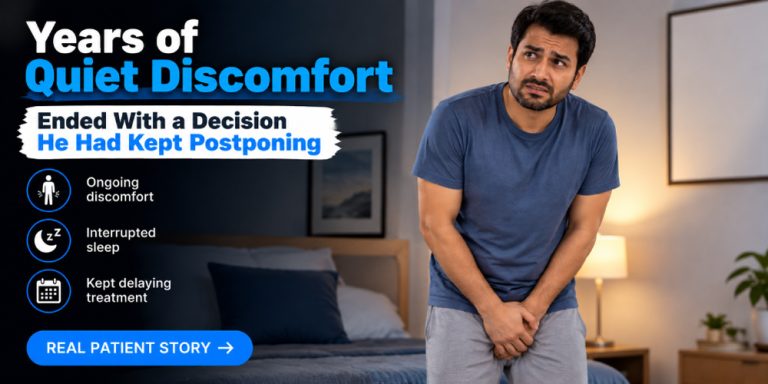 Years of Quiet Discomfort Ended With a Decision He Had Kept Postponing
